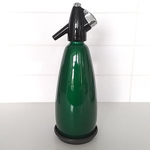 Emerald Green Vintage Sparklets Soda Siphon